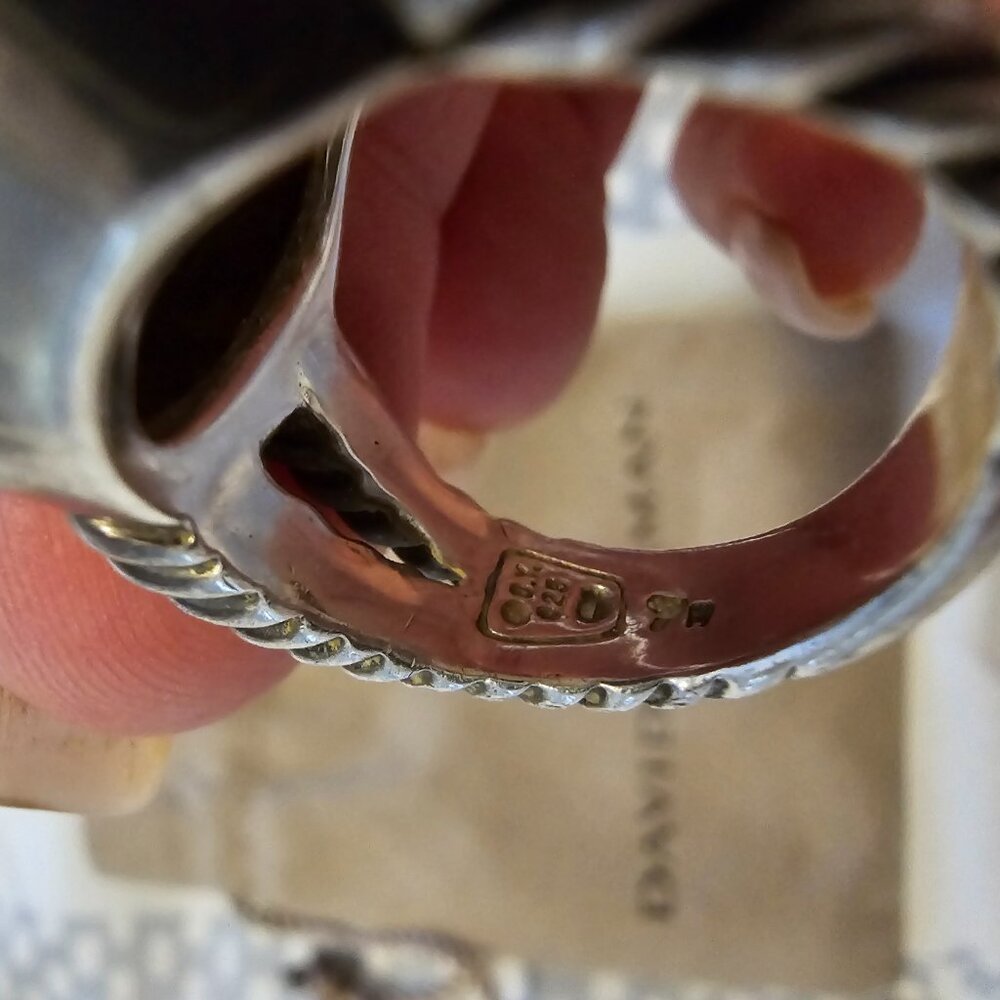 David yurman Albion ring with diamonds - Picture 5 of 5
